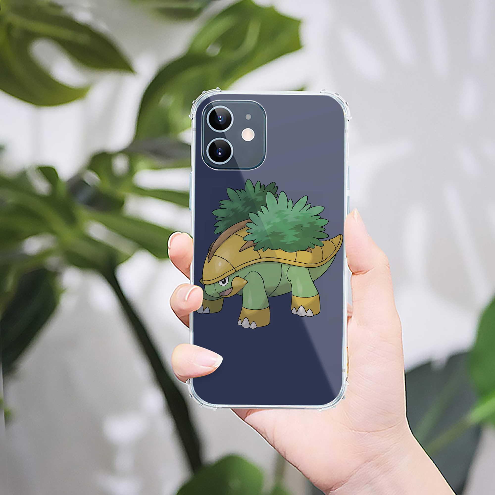 （画像用） ポケットモンスター Pokémon 【iPhone 12シリーズ対応】透明スマホケース（クリアソフトケース）
